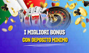 I migliori casino online con deposito minimo - Gioca con 5€