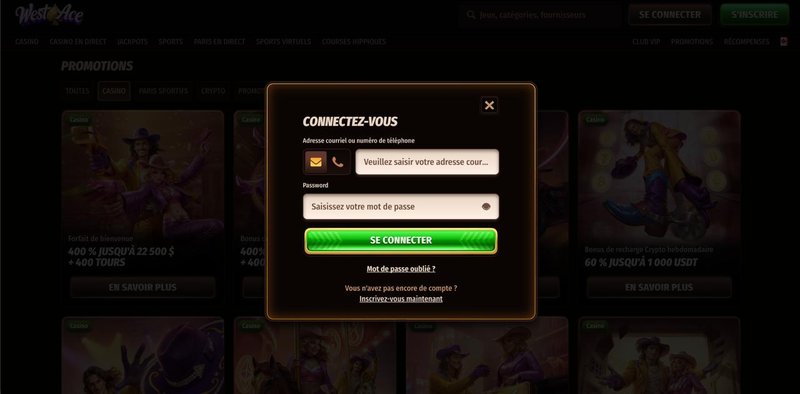 Meilleur westace casino à France